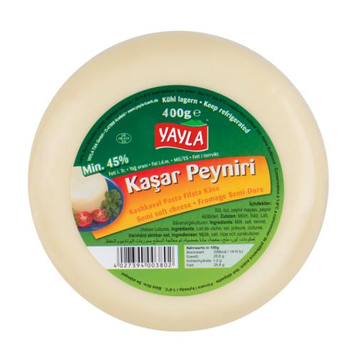 Yayla Kasar Peyniri 45% Fat Cheese (400g)