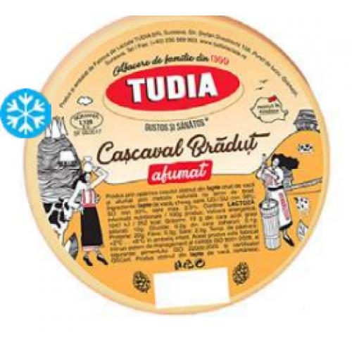 Tudia Bradut Smoked Yellow Cheese (400g)