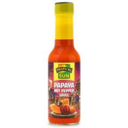 TS Papaya Hot Pepper Sauce (150ml)