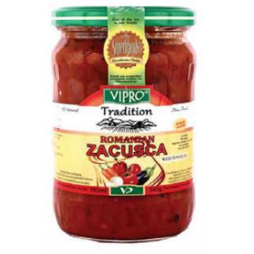 Vipro Romanian Zacusca with Eggplant (540g)