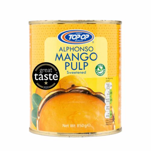 Topop Mango Pulp Alphonso (850g)