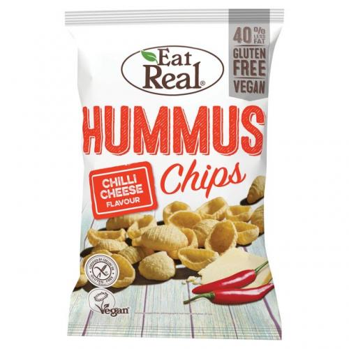 Eat Real Houmous Chips - Chilli Cheese (135g)