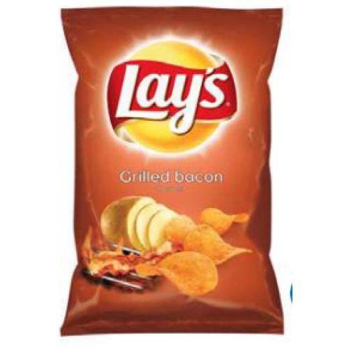 Lays Crisps - Grilled Bacon (140g)