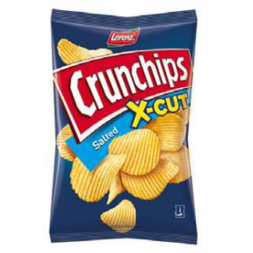 Crunchips Xcut Crisps - Salted (130g)