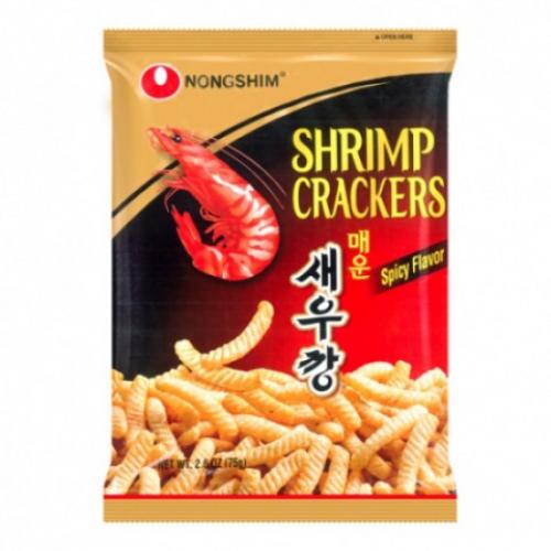 NS Hot & Spicy Shrimp Crackers (75g)