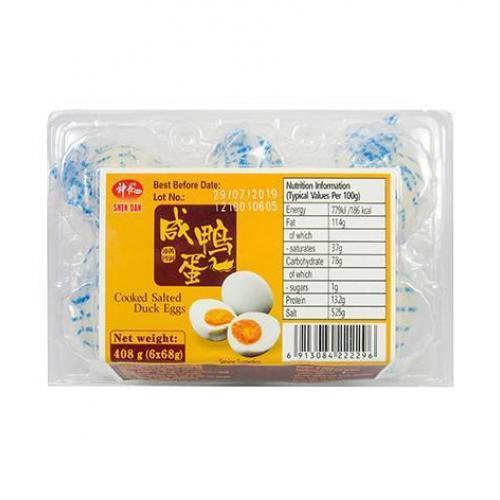 SD COOKED SALTED DUCK EGG 408g