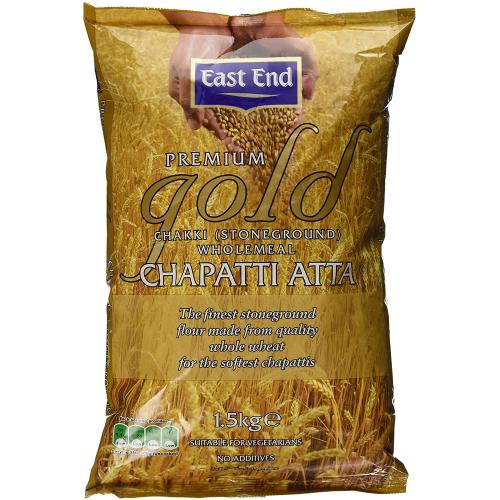 EE Premium Gold Flour - Wholemeal Atta (1.5kg)