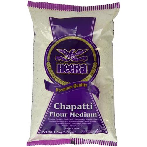 Heera Chapatti Flour - Medium (1.5kg)