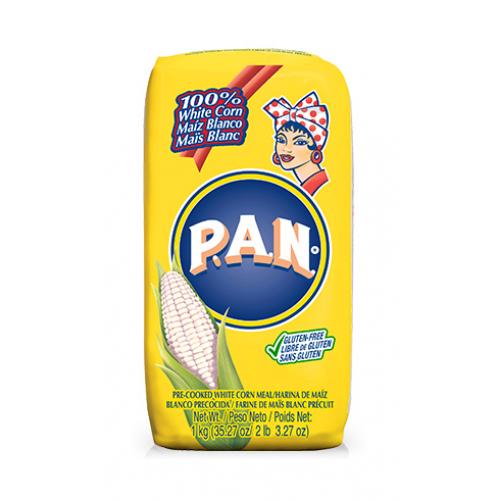 PAN WHITE CORN MEAL 1kg