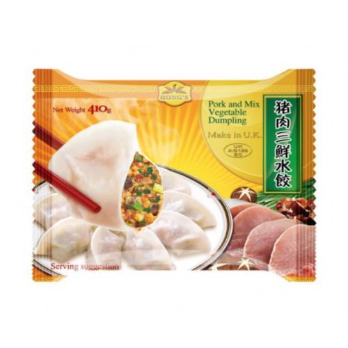 Hongs Dumplings - Pork & Mixed Vegetables (410g)