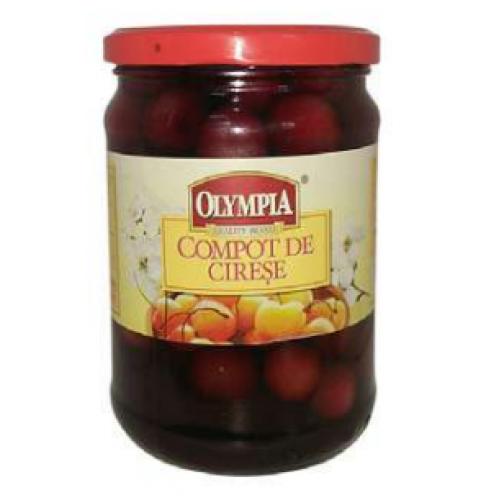 OLYMPIA COMPOTE CHERRY 580ml