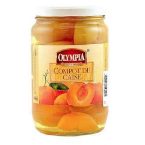 OLYMPIA PEELED APRICOT COMPOTE 700g