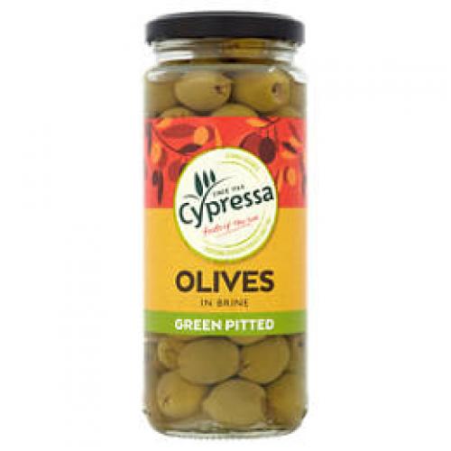 Cypressa Green Olives Pitted (340g)