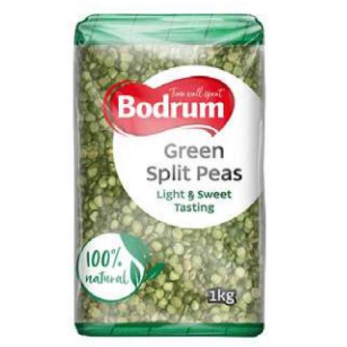 Bodrum Split Green Peas (1kg)