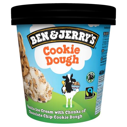 Ben & Jerrys - Cookie Dough (465ml)