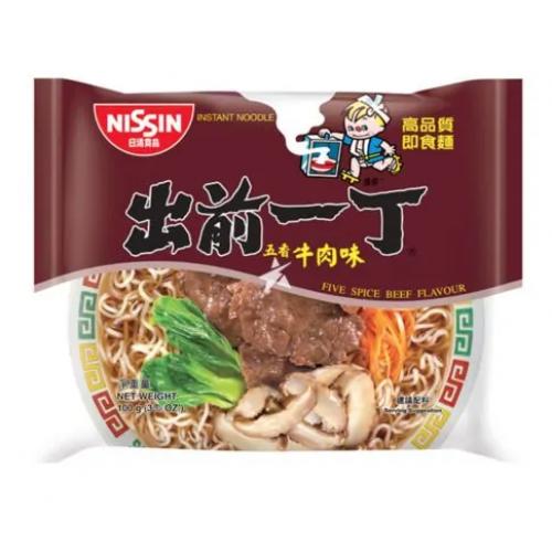 Nissin Five Spice Beef Instant Noodles 100g