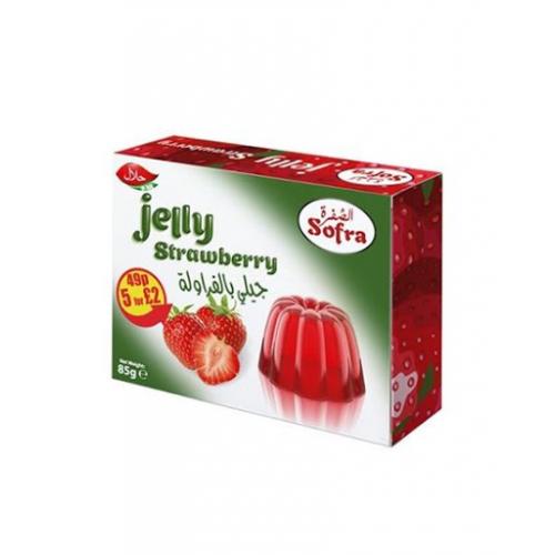 Sofra Jelly Strawberry 85g