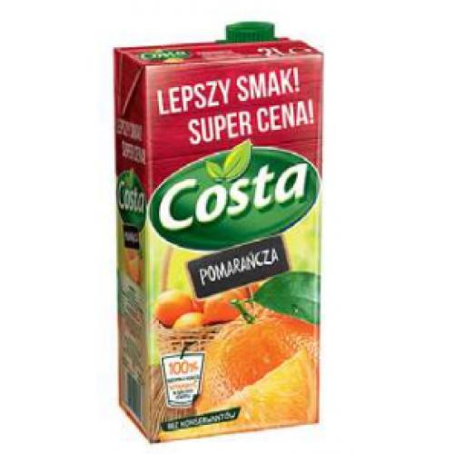 COSTA ORANGE DRINK 2l