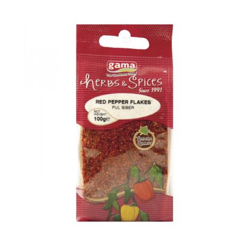 GAMA MILD RED PEPPER FLAKES 100g