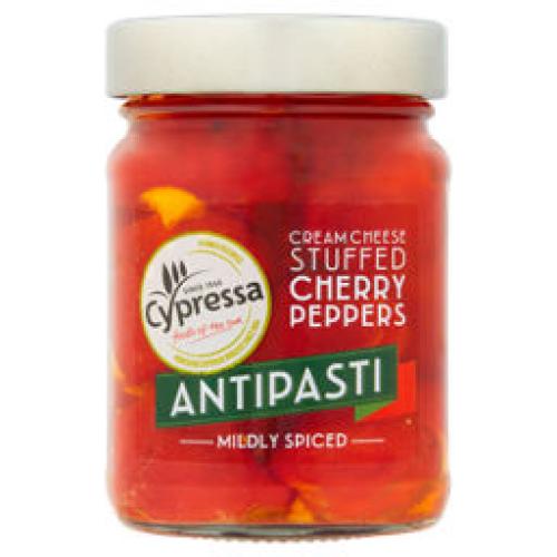 Cypressa Stuffed Cherry Peppers (120g)