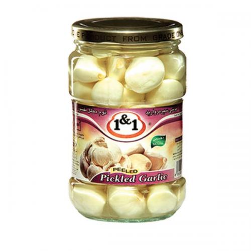 1 AND 1 PICKLED PEELED GARLIC 700g