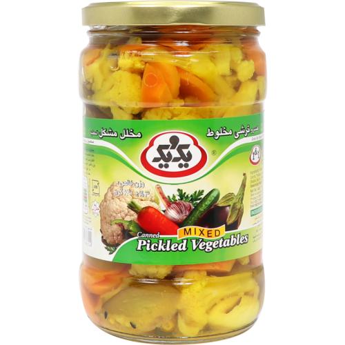 1 AND 1 MIXED PICKLED VEGETABLES 640g