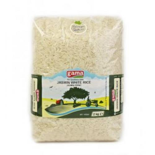 Gama Rice - Jasmine, White (2kg)