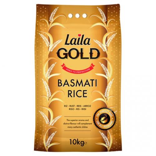 Laila Gold Rice - Basmati (10kg)