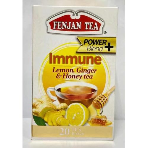 Fenjan Immune - Lemon, Ginger & Honey (20 Bags)