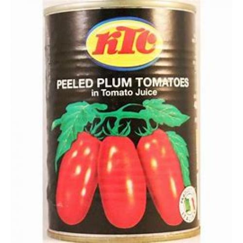 KTC Plum Tomatoes - Peeled (400g)