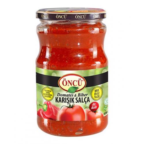 Oncu Mixed Tomato Paste - Hot (700g)