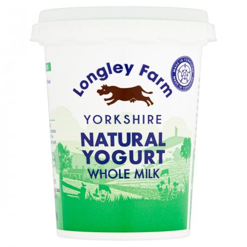 Longley Farm Full Fat Natural Yoghurt (450g)