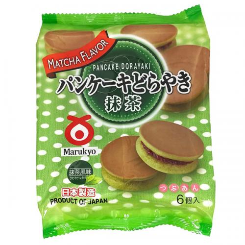 Marukyo Matcha Sweet Pancakes/Dorayaki (310g)