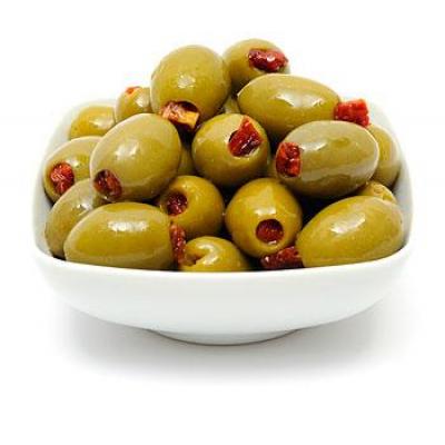 Stuffed Olives - Green Peri Peri (500g)