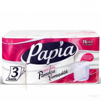 Papia Toilet Paper (16 Rolls)