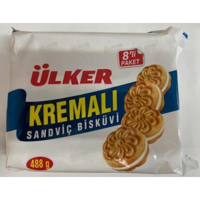 Ulker Cream Sandwich Biscuit (8x69g)