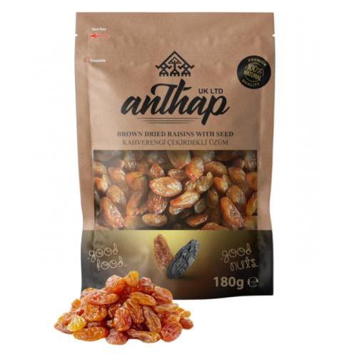 Anthap Dry Raisins - With Seeds (180g)