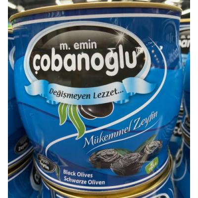 COBANCOGLU BLACK OLIVE IN TIN 2kg