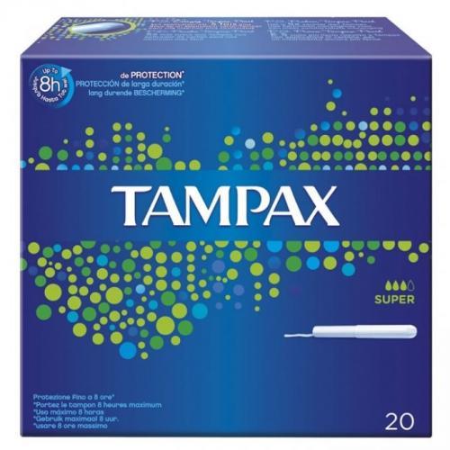 Tampax Super (20 Pcs)