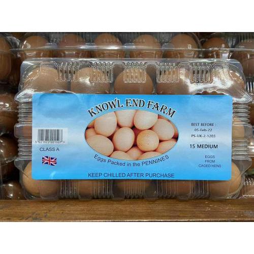 Knowl End Farm Eggs (15 Pack)