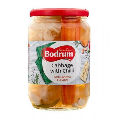 Bodrum Cabbage Pickles with Chilli (670g)