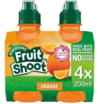 Fruit Shoot Orange 200ml x 4