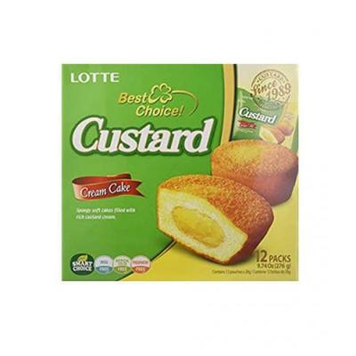 Lotte Custard Cream Cakes 276g