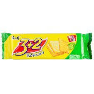 KSF 3+2 Biscuits Lemon Flavour 125g